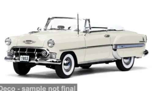 Sun Star Chevrolet Bel Air OpenConvertible, weiss, 1953, 1:18, Sale