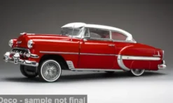 Sun Star Chevrolet Bel Air, rot/weiss, 1954, 1:18,