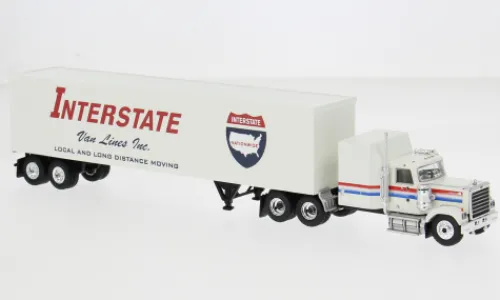 Brekina Chevrolet Bison Ko-SZ, 1980, Interstate Moving, 1:87, Clearance
