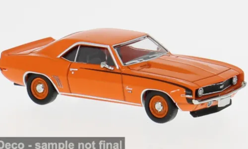Brekina Chevrolet Camaro, orange, 1969, 1:87, Sale