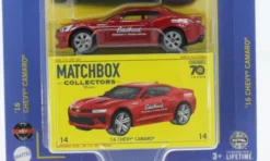 Matchbox Chevrolet Camaro, rot, 2016, 1:64, Hot
