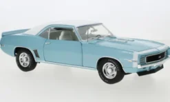 ACME Chevrolet Camaro RS 350, hellblau/schwarz, 1969, 1:18, Best