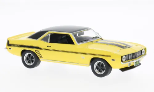 IXO Chevrolet Camaro Yenko SYC, gelb, 1969, 1:43, Hot