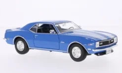 Welly Chevrolet Camaro Z28, blau/weiss, 1968, 1:24, Clearance
