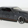 Maisto Chevrolet Camaro Z28, dunkelgrau, 1968, Harley-Davidson, 1:24,