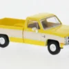 Brekina Chevrolet C 10, gelb/weiss, 1982, 1:87, Outlet