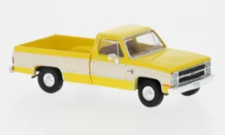 Brekina Chevrolet C 10, gelb/weiss, 1982, 1:87, Outlet