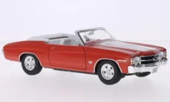 Welly Chevrolet Chevelle SS 454 Convertible, orange/weiss, 1971, 1:24, Best