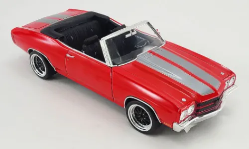 ACME Chevrolet Chevelle Super Sport Convertible Restomod, rot/silber, 1970, 1:18, Sale