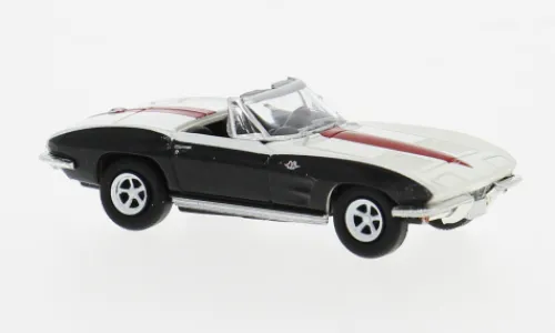 Brekina Chevrolet Corvette C2 Cabrio, 1962, Racing, 1:87, Best