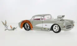 Jada Chevrolet Corvette (C1), 1957, Looney Tunes - Bugs Bunny, 1:24, Outlet