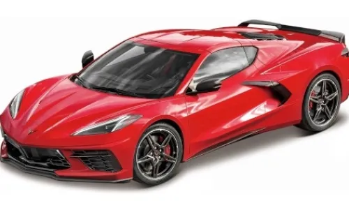 Maisto Chevrolet Corvette C8 Stingray, rot, 2020, 1:18, Best