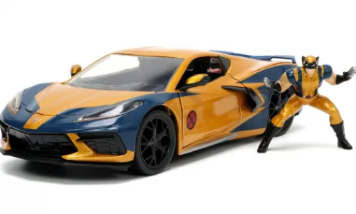 Jada Chevrolet Corvette (C8) Stingray, 2020, Marvel Avengers - X-Men Wolverin, 1:24, Online