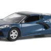 Greenlight Chevrolet Corvette (C8) Stingray 1LT, blau, 2020, 1:64, Best
