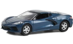 Greenlight Chevrolet Corvette (C8) Stingray 1LT, blau, 2020, 1:64, Best