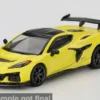 Mini GT Chevrolet Corvette C8 ZR1, gelb/schwarz, 2025, 1:64, Outlet