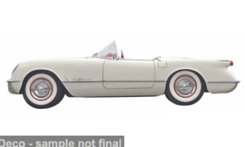 Maisto Chevrolet Corvette, weiss, 1955, 1:64, Online