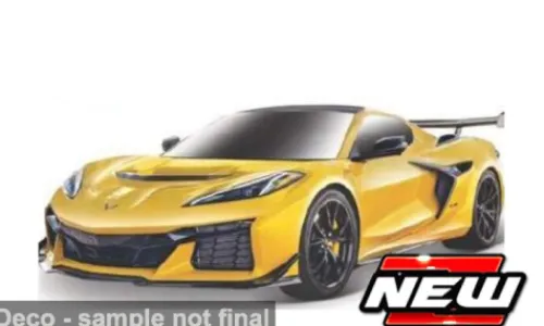 Maisto Chevrolet Corvette ZR1, gelb, 1:24, Outlet