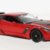 Welly Chevrolet Corvette Z06, rot, 2017, 1:24, Clearance