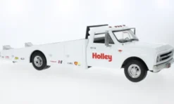 ACME Chevrolet C-30 Ramp Truck, weiss, 1967, Holley Speed Shop, 1:18, New