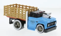 Maisto Chevrolet C60 Stakebed, blau/schwarz, 1966, 1:64, Online