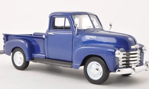 Welly Chevrolet 3100, dunkelblau, 1953, 1:24, Best