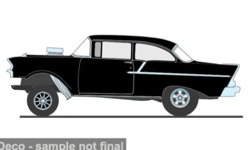 ACME Chevrolet 150 Gasser, schwarz, 1957, 1:18, Outlet