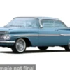 Maisto Chevrolet Impala, blau, 1959, 1:24,