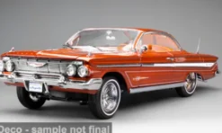Sun Star Chevrolet Impala Convertible Lowrider, orange, 1961, 1:18, Hot