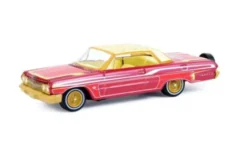 Greenlight Chevrolet Impala Lowrider, pink/gelb, 1963, 1:64, Sale
