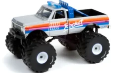 Greenlight Chevrolet K-10 Monster Truck, 1972, AM/PM Rocket, 1:43, Clearance