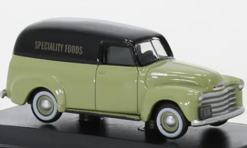 Oxford Chevrolet Panel Van, 1950, Speciality Foods, 1:87, Best