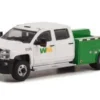 Greenlight Chevrolet Silverado 3500HD Dually, 2018, WM - Waste Management, 1:64, Clearance