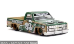 Mini GT Chevrolet Silverado Kaido Intimidator V2, grün/braun, 1980, 1:64, Best