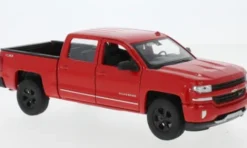 Welly Chevrolet Silverado, rot, 2017, 1:24,