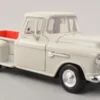 Motormax Chevrolet 5100 Stepside Pick Up, weiss, 1955, 1:24, Discount