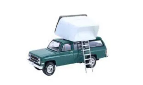 Greenlight Chevrolet Suburban, türkis, 1990, 1:64, Best