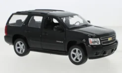 Welly Chevrolet Tahoe LT, schwarz, 2008, 1:24, Hot