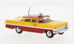 Corgi Chevrolet Taxi Cab, rot/gelb, 1965, 1:50, Clearance
