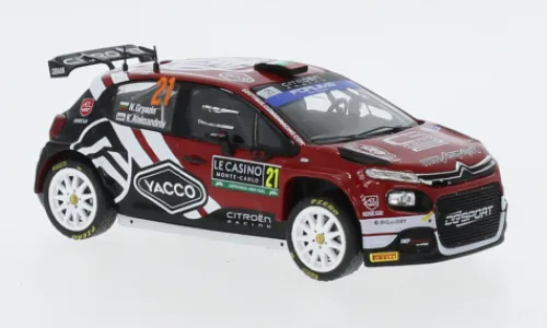 IXO Citroen C3 Rally 2, Rallye WM, Rallye Monte Carlo, 2024, #21, N.Gryazin/K.Aleksandrov, 1:43, Discount