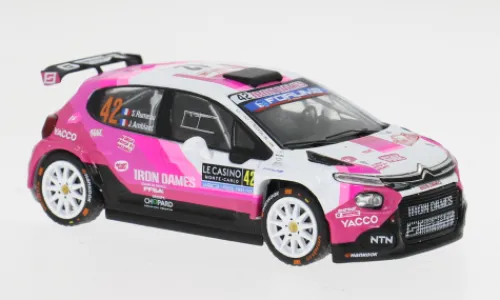 IXO Citroen C3 Rally2, WRC, Rally Monte Carlo, 2025, #42, S.Rumeau/J.Amblard, 1:43, Clearance