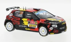 IXO Citroen C3 Rally 2, WRC2, Rally Ypern, 2022, #24, S.Lefebvre/A.Malfoy, 1:43, Hot