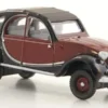 Oxford Citroen 2CV Charleston, dunkelrot/schwarz, 1963, 1:76, Online