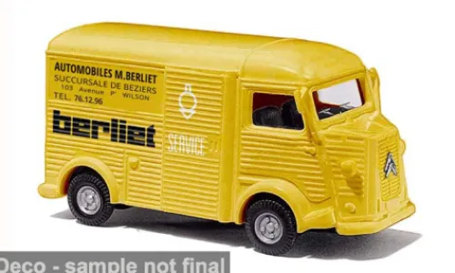 Busch Citroen H, 1958, Berliet, 1:87, Hot