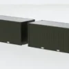 Herpa Military - Containerset 2x20ft, 1:87, Sale