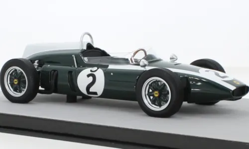 Tecnomodel Cooper T53 Climax, Formel 1, GP Großbritannien, 1960, #2, B.McLaren, 1:18, Discount