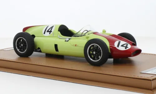 Tecnomodel Cooper T51, Formel 1, GP Großbritannien, 1960, #14, O.Gendebien, 1:18, Discount