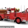 Iconic Replicas Crown Coach Corporation Firecoach, LACOFD - Los Angeles County Of Fire Department - Engine 51, 1:87, Online