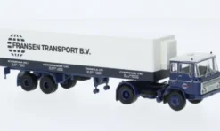Brekina DAF FT 2600 Kühlkoffer-SZ, 1962, Fransen, 1:87, Best