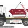 Oxford DAF Skip Lorry, London Skip Hire, 1:76, Online